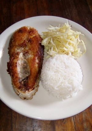 Una foto de Rueda de lebranche frita