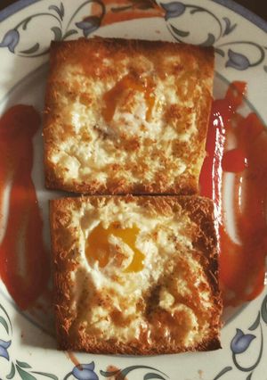 Foto resep BeTeeg (Breadtoast egg) alias roti telur keju panggang
