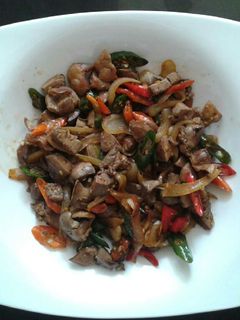Foto resep Oseng ati maknyus