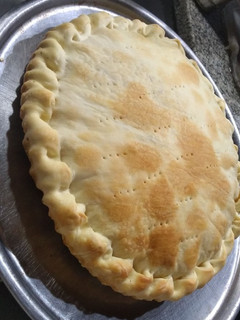 Una foto de Tarta de jamón y queso sin huevo