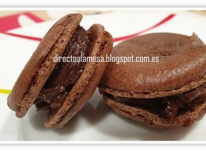 Foto principal de Macarons de chocolate
