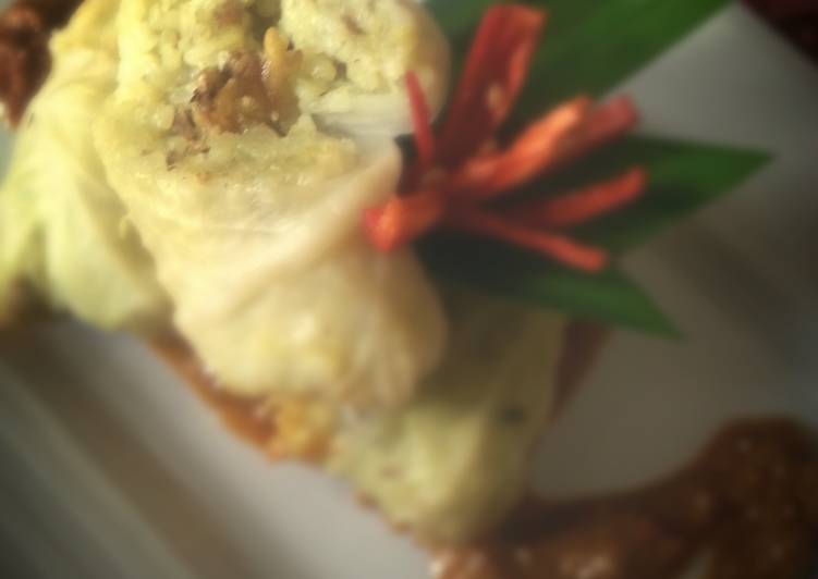 Resep Kubis Roll Isi Nasi Kebuli yang Lezat