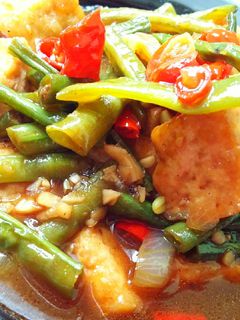 Foto resep Tahu buncis saus teriyaki