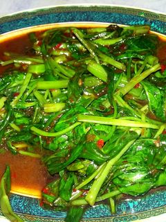 Foto resep Kangkung terasi pedas gurih