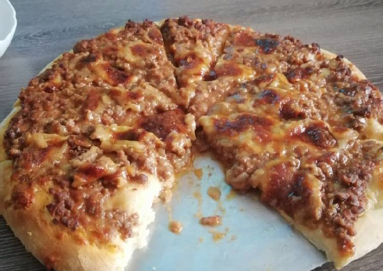 Recipe of Super Quick Homemade Homemade pizza