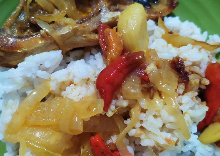 Bandeng masak cuka duo pedas dan non pedas