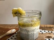 Une photo de chia kiwi