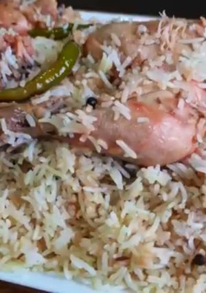 A picture of Chicken Mandi.