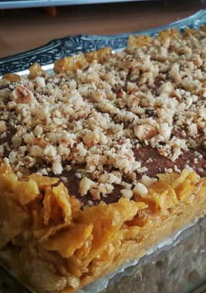A picture of Chocolate Hazelnut Mousse Tart.