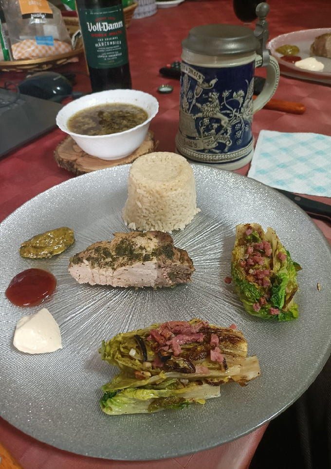 Una foto de Lomo de cerdo a la cerveza