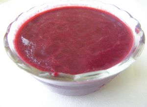 Una foto de Licuado saludable de remolacha