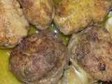 Albóndigas de pollo al whisky