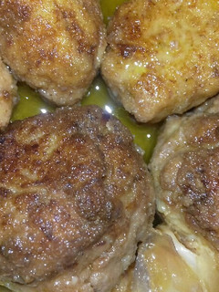 Una foto de Albóndigas de pollo al whisky