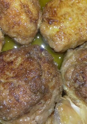 Una foto de Albóndigas de pollo al whisky