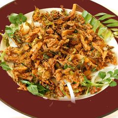 A picture of Thool pakoda.