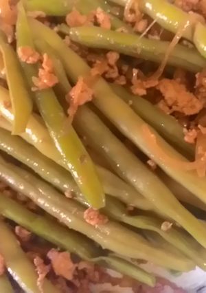 Foto resep Buncis Siram Daging Ayam