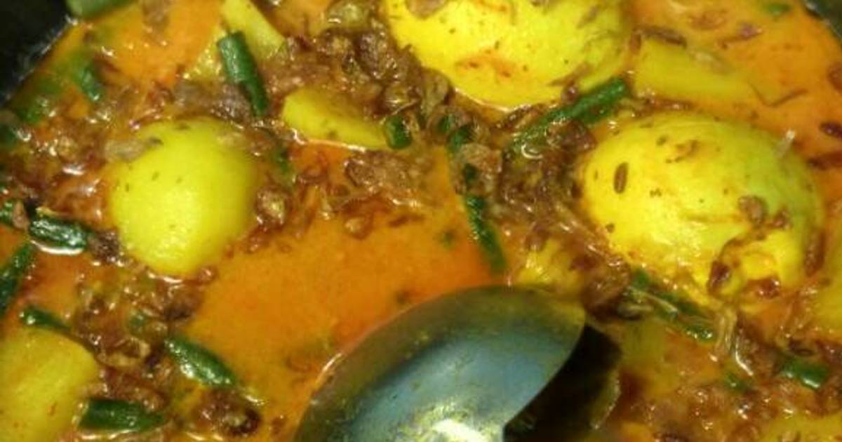Resep Gulai telor oleh Syaftina Dewi - Cookpad