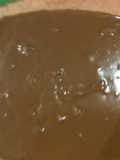 Natilla con sabor de caramelo