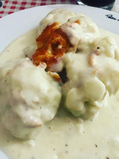 Una foto de Coliflor gratinada