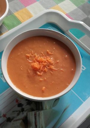 Una foto de Puré de judías blancas
