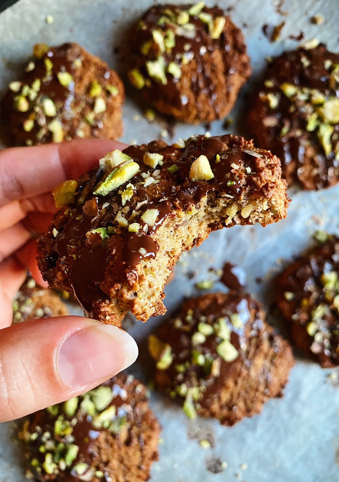 Una foto de Galletas de pistacho