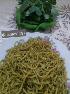 عکسی از دستور 🌿🍝ماکارانی ماش و شوید🍝🌿