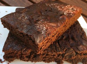 Foto di 6 • Brownie di fagioli golosissimo (fit, senza glutine né latticini) 😋😋😋