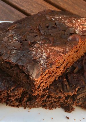 Foto di 6 • Brownie di fagioli golosissimo (fit, senza glutine né latticini) 😋😋😋