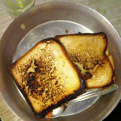 A picture of Corn masala Sandwich.
