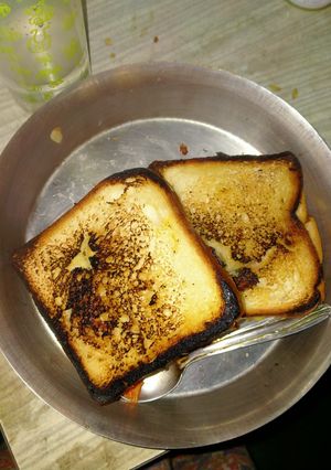 A picture of Corn masala Sandwich.