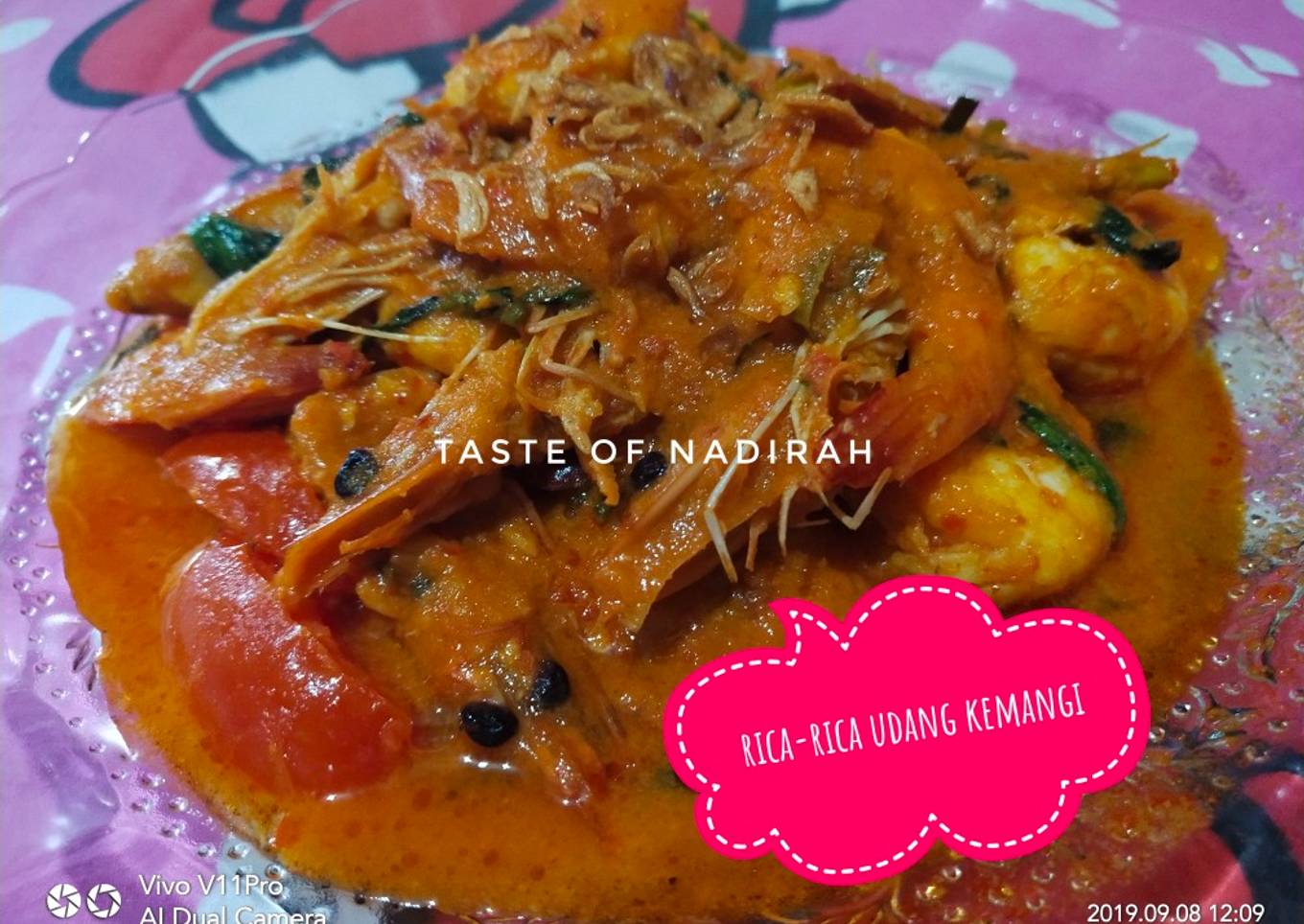 Rica-rica Udang Kemangi