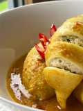 Squid Curry Stuffed with Tofu and Egg