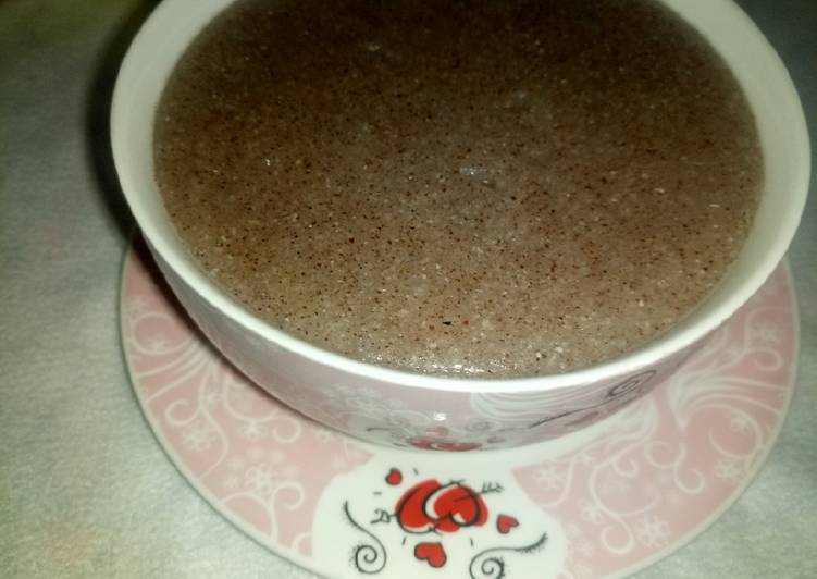 Step-by-Step Guide to Prepare Any-night-of-the-week Uji ya wimbi (millet)