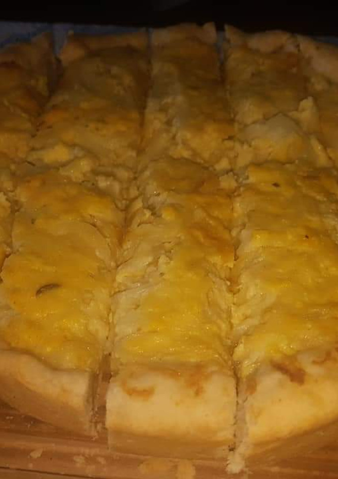 Una foto de Tarta de cebolla