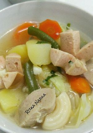Foto resep Sop Sosis Bakso