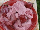 Strawberry ice cream