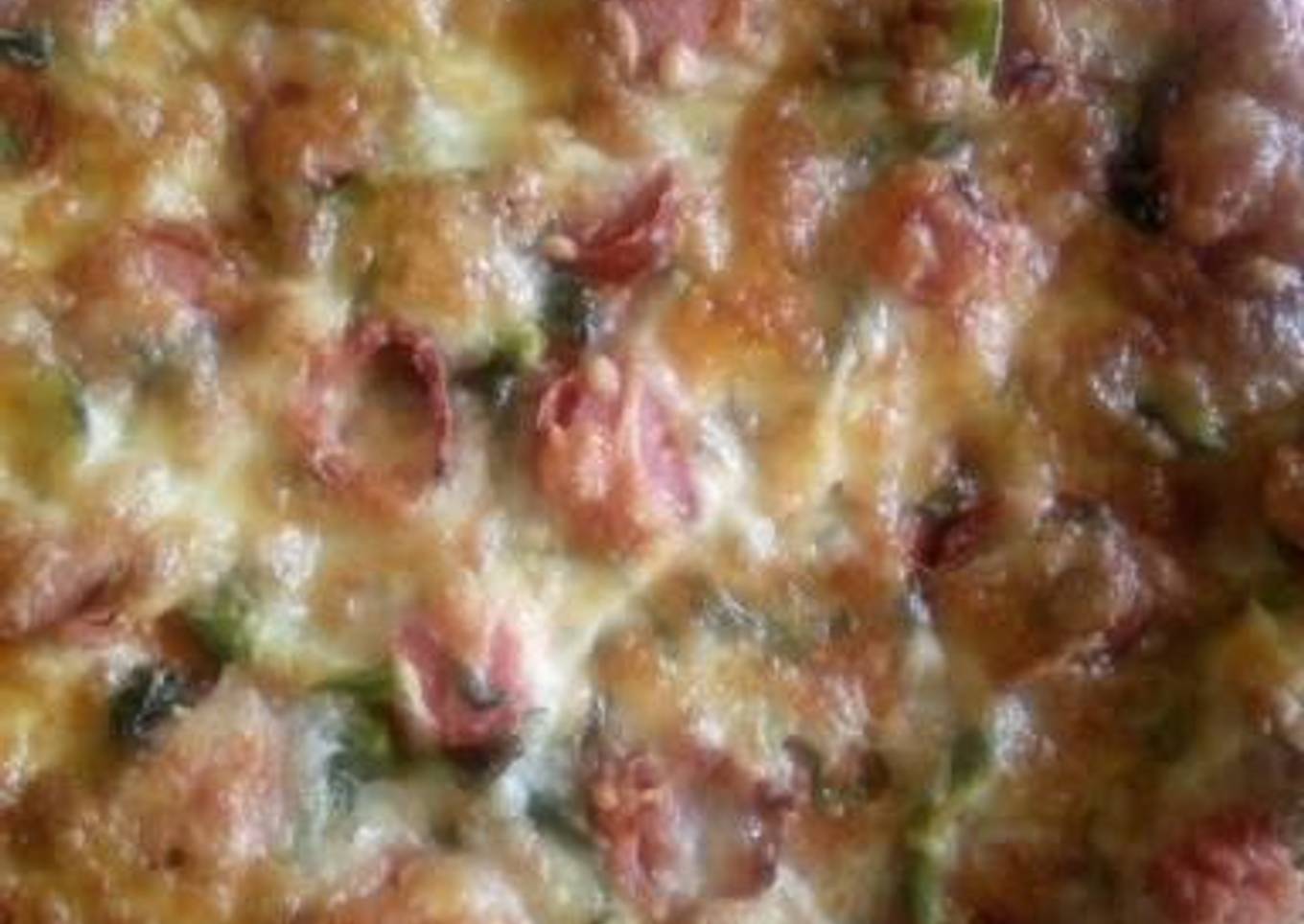 Chicken peri peri pizza with chillies