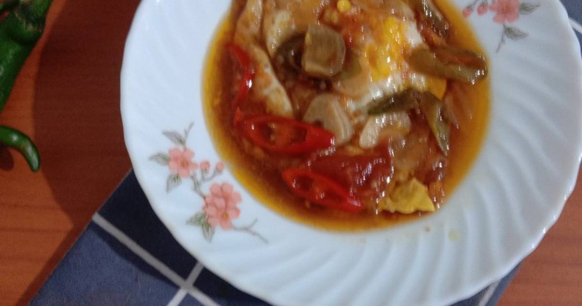 Resep Telur Ceplok Asam Manis Sederhana Oleh Siti Ramlah Cookpad