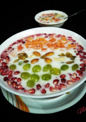 A picture of Mix Fruit Raita.