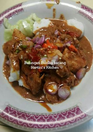 Foto resep 103. Balungan bumbu kacang