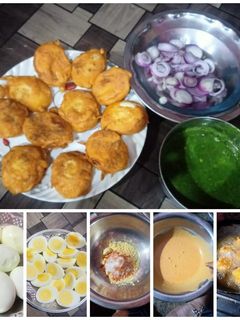 अंडे के पकौड़े (ande ke pakode recipe in Hindi) रेसिपी मुख्य फोटो
