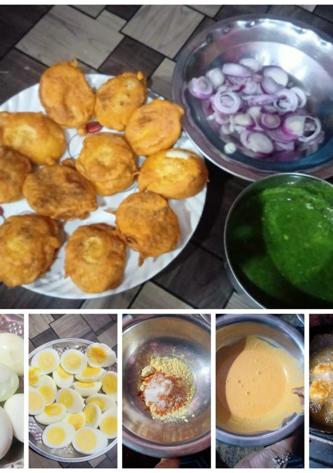 अंडे के पकौड़े (ande ke pakode recipe in Hindi) रेसिपी मुख्य फोटो