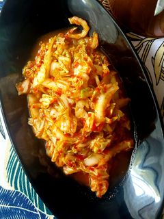 Foto resep 274. Tumis Sawi Putih Pedas (Kimchi rasa lokal)