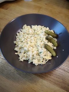 Gluténmentes tojásos nokedli recept fotója