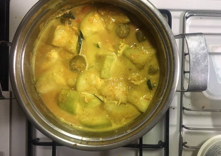 Kuah Lemak Labu Air