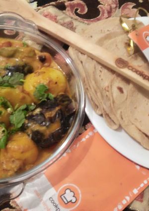 A picture of Gujrati Sabzi 🍛 Curry😀😀.