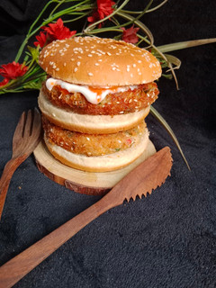 A picture of Double Decker Burger 🍔.