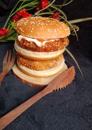 A picture of Double Decker Burger 🍔.