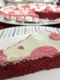 RED VELVET with Cream Cheese Frosting রেসিপির প্রধান ছবি