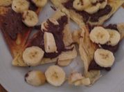 Una foto de waffles de platano